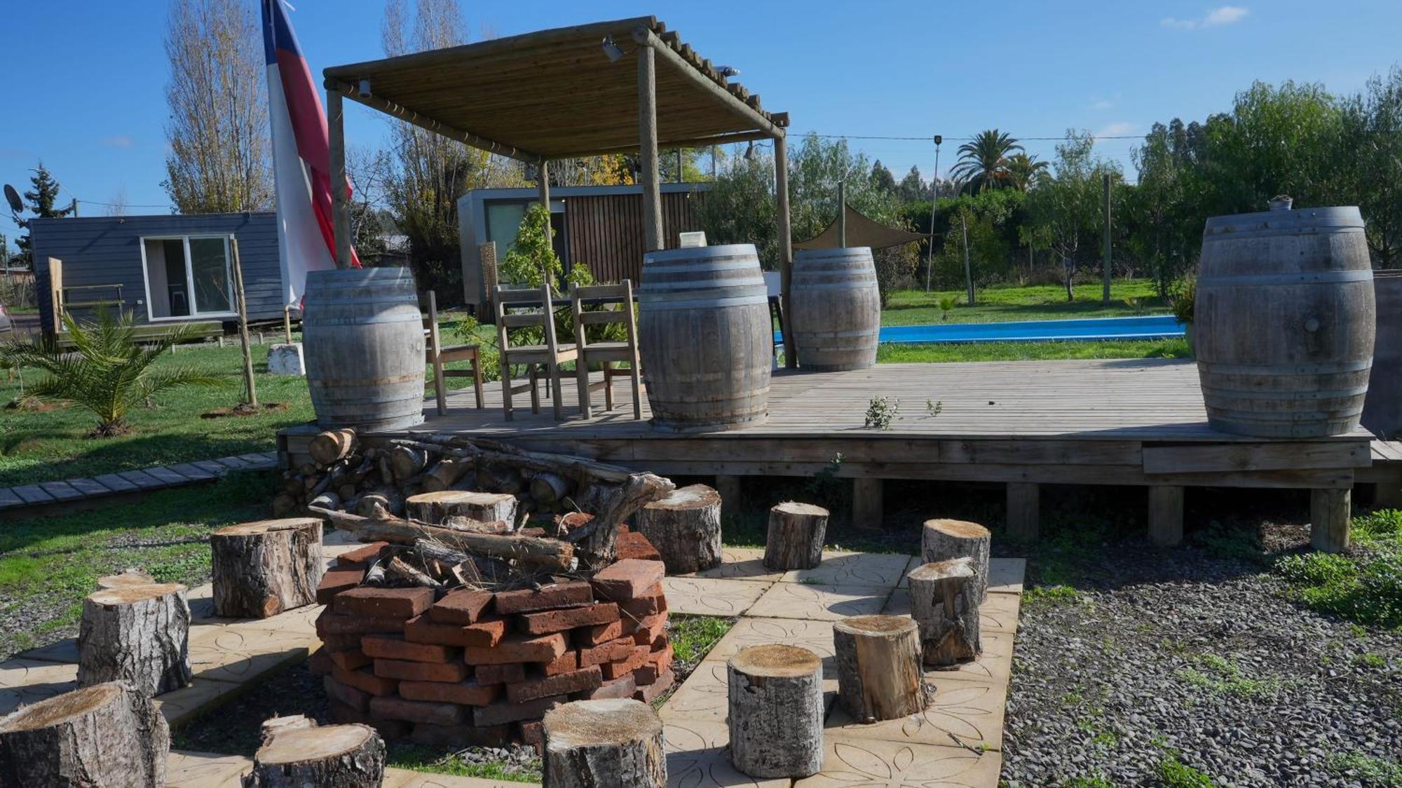 Cabanas Y Padel Tinycolchagua Cl Santa Cruz Exterior foto